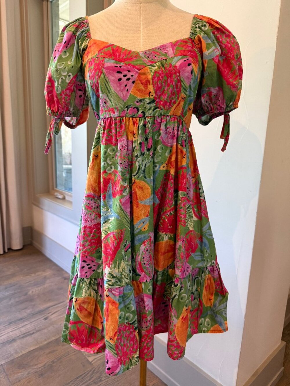 Entro Fruit Babydoll dress